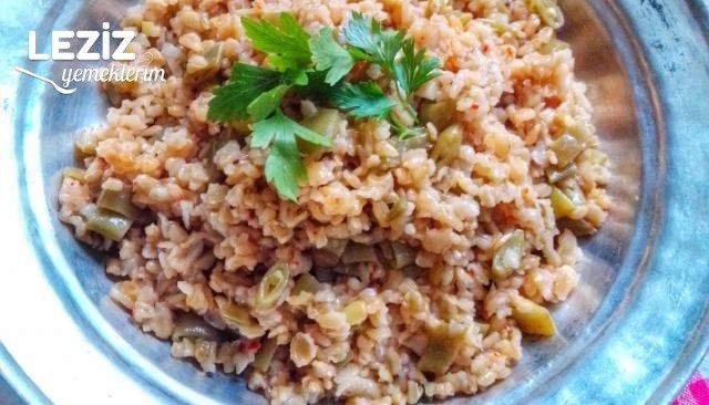 Taze Fasulyeli Frik Rice En Sevdigim Yemek.jpg