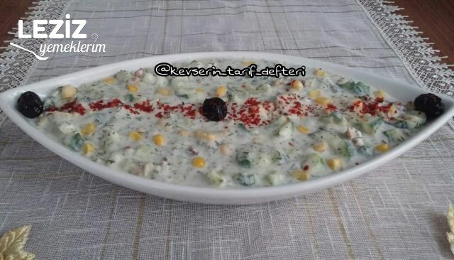 Yogurtlu Salatalik Meze Tarifi Tatlilarim.jpg