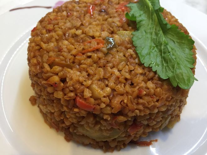 Kabaklı Bulgur Pilavı Nasıl Yapılır