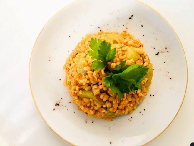 kabaklı bulgur pilavı tarifi